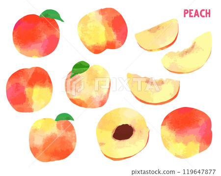 黃桃剪紙風格插畫集 黃桃剪紙風格插畫集 119647877