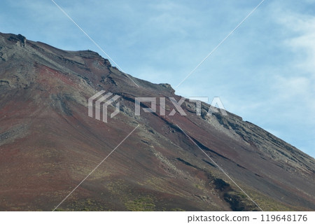 View from the 5th station of Mt. Fuji 119648176