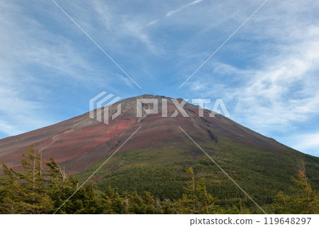 View from the 5th station of Mt. Fuji 119648297