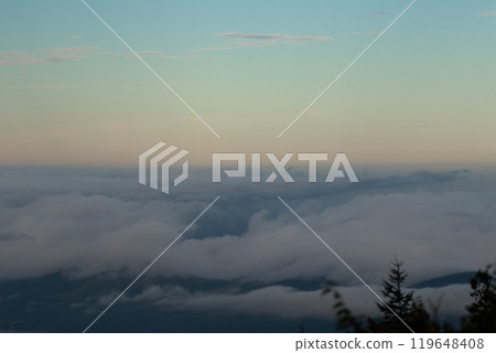 View from the 5th station of Mt. Fuji 119648408