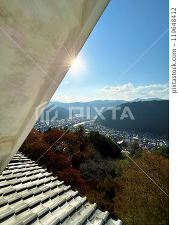 View of the town from Gujo Castle View of the town from Gujo Castle 119648412