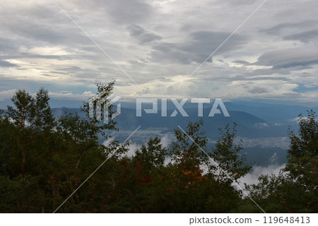 View from the 5th station of Mt. Fuji View from the 5th station of Mt. Fuji 119648413