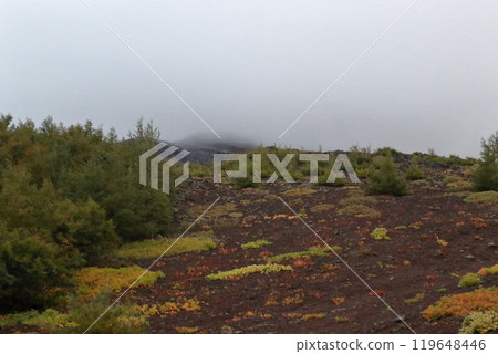從富士山五合目眺望的景色 從富士山五合目眺望的景色 119648446