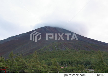 View from the 5th station of Mt. Fuji 119648463
