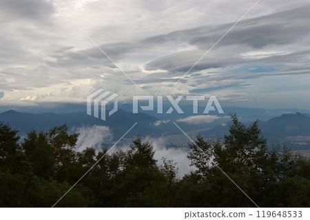 從富士山五合目眺望的景色 119648533