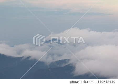 從富士山五合目眺望的景色 119648539