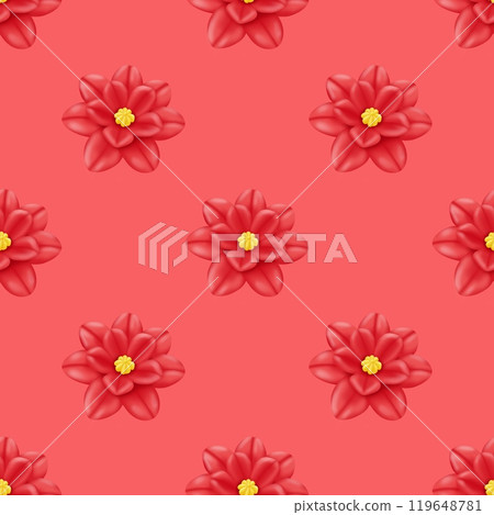 seamless pattern with daisy flowers seamless pattern with daisy flowers 119648781