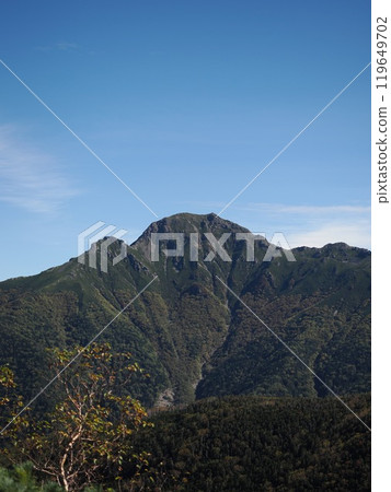 Panoramic view of Mt. Shiomi 119649702