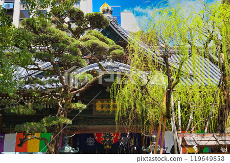 Rokkakudo Hall, Chohoji Temple, Mount Shiun, Kyoto (Nakagyo Ward, Kyoto City) 119649858
