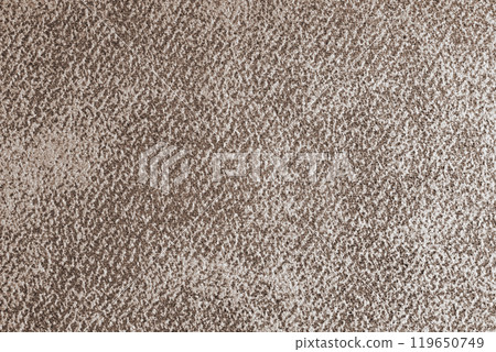 Detailed view of brown grunge shabby jeans denim fabric texture background, macro, close up Detailed view of brown grunge shabby jeans denim fabric texture background, macro, close up 119650749