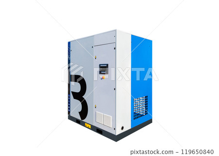 Industrial Screw Compressor for Continuous Air Supply Industrial Screw Compressor for Continuous Air Supply 119650840
