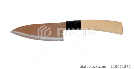 Fish fillet knife  on white background. 119651272