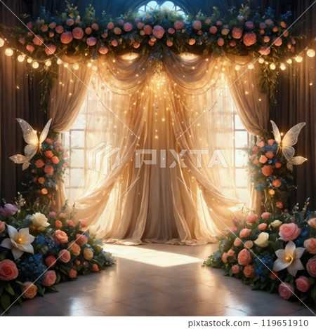 Luxurious wedding venue 119651910