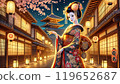 街景和舞妓 119652687