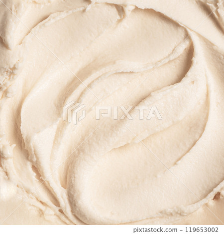 Vanilla ice cream texture Vanilla ice cream texture 119653002