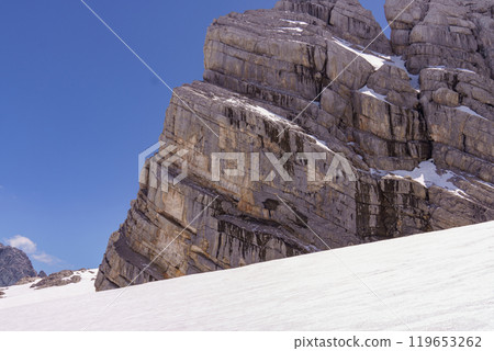 the austrian alps near gosau the austrian alps near gosau 119653262