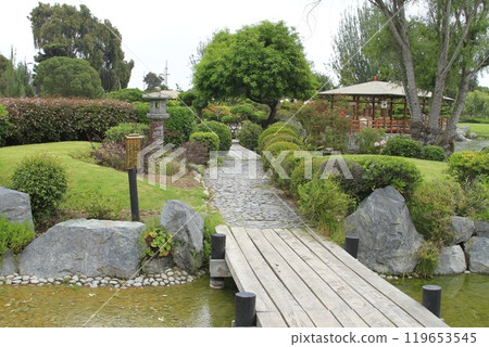 Japanese gardens in La Serena Chile 119653545