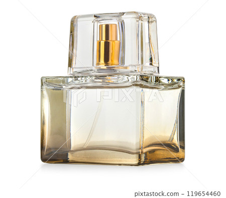 parfume bottles isolated 119654460