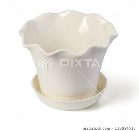 flower pot isolated flower pot isolated 119654515