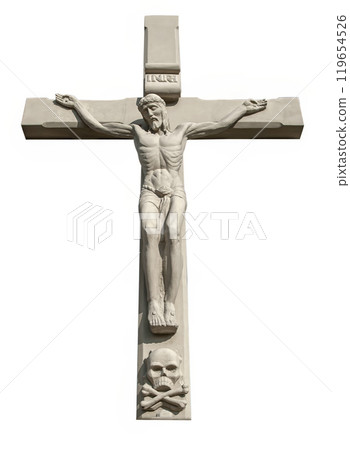 Crucifix with Figure of Jesus 119654526