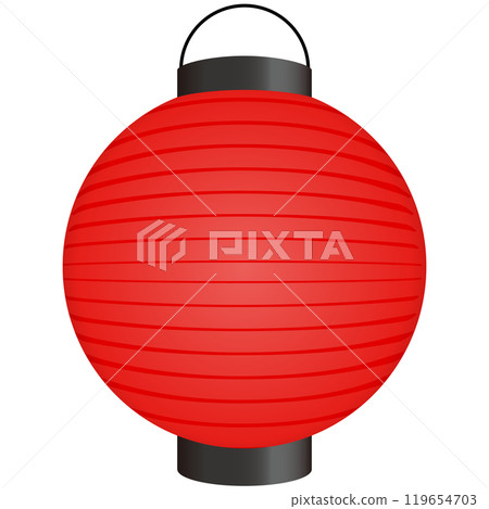 Red lantern illustration 119654703
