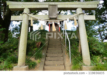 Senmoto Shrine of Mishima Shrine in Joshu, the guardian deity of Meiwa Senmoto Shrine of Mishima Shrine in Joshu, the guardian deity of Meiwa 119656835