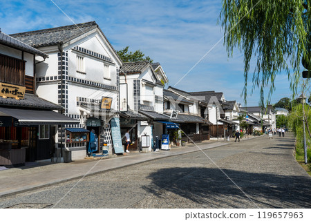 Kurashiki's Bikan Historical District with refreshing blue skies and historic streetscapes | Kurashiki Tourism Image | Kurashiki City, Okayama Prefecture Kurashiki's Bikan Historical District with refreshing blue skies and historic streetscapes | Kurashiki Tourism Image | Kurashiki City, Okayama Prefecture 119657963