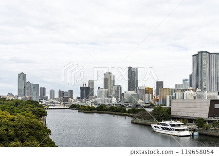 Tokyo Bay Area scenery 119658054