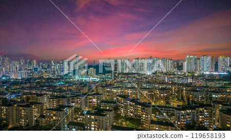 a city scape of Middle Kowloon at Kowloon tong Oct 23 2024 119658193