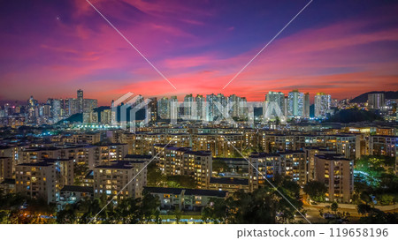 a city scape of Middle Kowloon at Kowloon tong Oct 23 2024 119658196