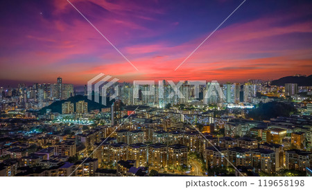a city scape of Middle Kowloon at Kowloon tong Oct 23 2024 119658198