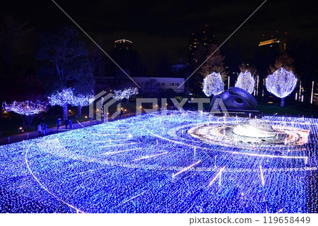 Illumination of Tokyo Midtown 119658449