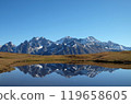 Lake in Mountains 119658605