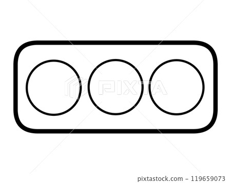 Traffic lights (line drawings only) Traffic lights (line drawings only) 119659073