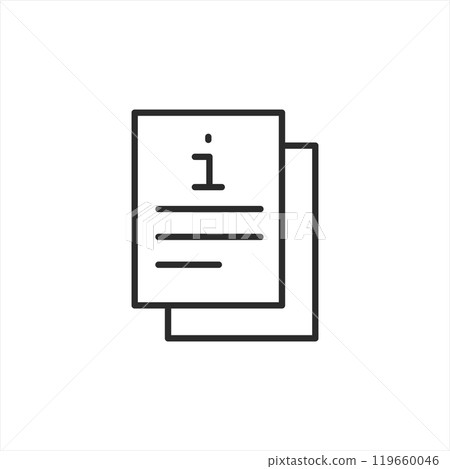 Instruction Manual Document Icon 119660046