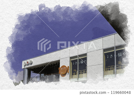 水彩風格 明石 明石站 piole 明石 兵庫縣明石市 水彩風格 明石 明石站 piole 明石 兵庫縣明石市 119660048