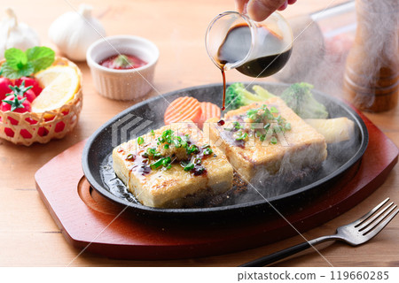豆腐牛排鐵板燒 豆腐牛排鐵板燒 119660285