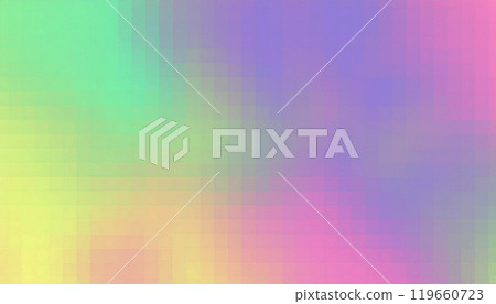 多彩可愛的漸層顏色,馬賽克圖案抽象背景 多彩可愛的漸層顏色,馬賽克圖案抽象背景 119660723