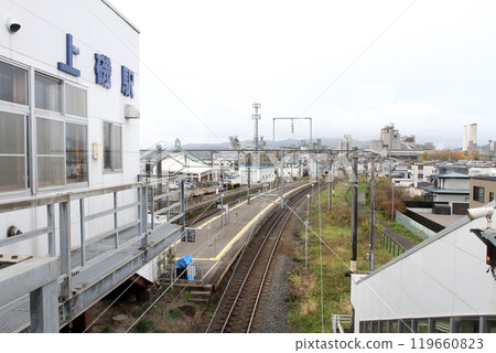 上磯站 上磯 sh07 北海道南部伊佐裡鐵道 上磯站 上磯 sh07 北海道南部伊佐裡鐵道 119660823