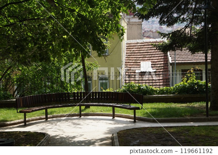 Scenery around Yesil Mosque in Bursa, Turkey 119661192
