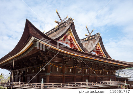 Okayama City Japan Heritage Kibitsu Shrine Okayama City Japan Heritage Kibitsu Shrine 119661787