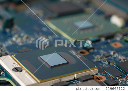 Electronic circuit boards: Laminated circuit boards and their components used in electronic devices such as computers 119662122