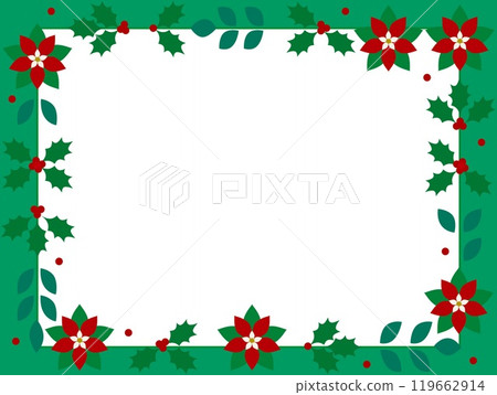 Christmas frame white space Christmas frame white space 119662914