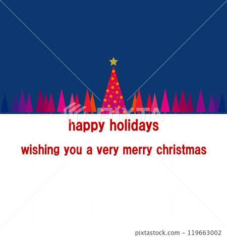 Happy Holidays Christmas Tree Happy Holidays Christmas Tree 119663002