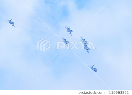 Blue Impulse Blue Impulse 119663231
