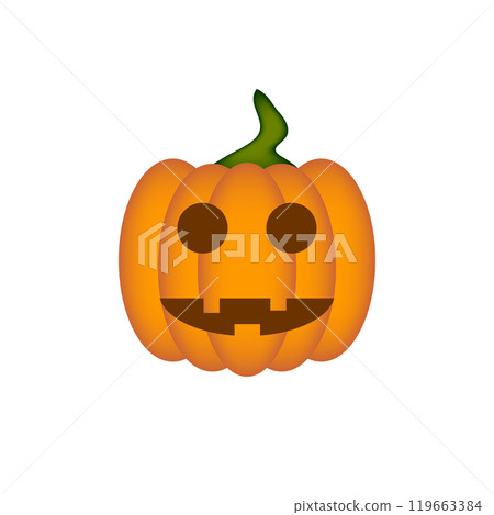 Halloween pumpkin icon. Halloween pumpkin icon. 119663384