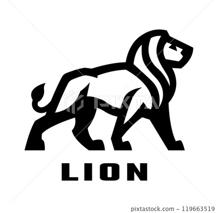 Lion logo, symbol. Lion logo, symbol. 119663519