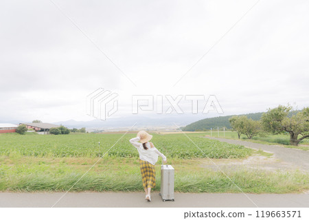 年輕女子旅行 年輕女子旅行 119663571