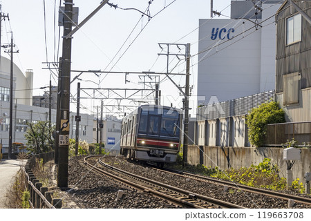 [Aichi Prefecture] Meitetsu Seto Line train (bound for Owari Seto) 119663708