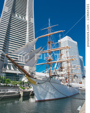 Sailing ship Nippon Maru exhibition sail (October 2024) Sailing ship Nippon Maru exhibition sail (October 2024) 119664101